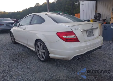 2013 Mercedes-Benz C 350 Sport from USA, damaged, VIN WDDGJ5HB8DG041946